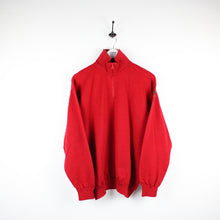 Load image into Gallery viewer, PAUL & SHARK 1/4 Zip Knit Sweatshirt Red | Large