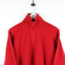 Load image into Gallery viewer, PAUL & SHARK 1/4 Zip Knit Sweatshirt Red | Large