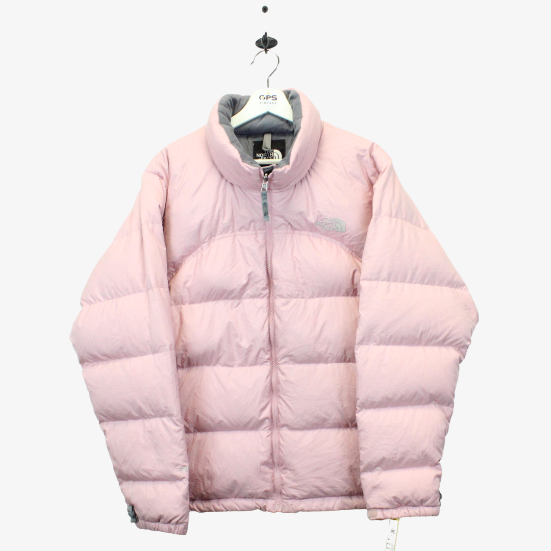 Womens THE NORTH FACE Nuptse 700 Puffer Jacket Pink XL GPS Vintage
