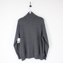 Load image into Gallery viewer, TOMMY HILFIGER 1/4 Zip Sweatshirt Grey | XXL