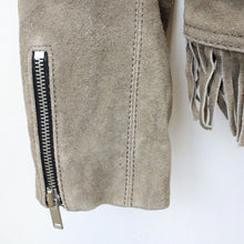 Load image into Gallery viewer, Womens MANGO Suede Jacket Beige | XS