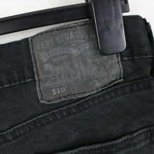 Load image into Gallery viewer, Mens LEVIS 510 Jeans Black | W30 L28