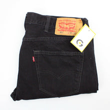 Load image into Gallery viewer, Womens LEVIS 501 Jeans Black | W38 L26