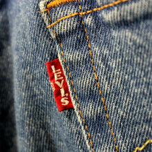Load image into Gallery viewer, Womens LEVIS 501 Big E Jeans Mid Blue | W29 L28