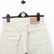 Load image into Gallery viewer, Womens LEVIS 501 Jeans Beige | W26 L32