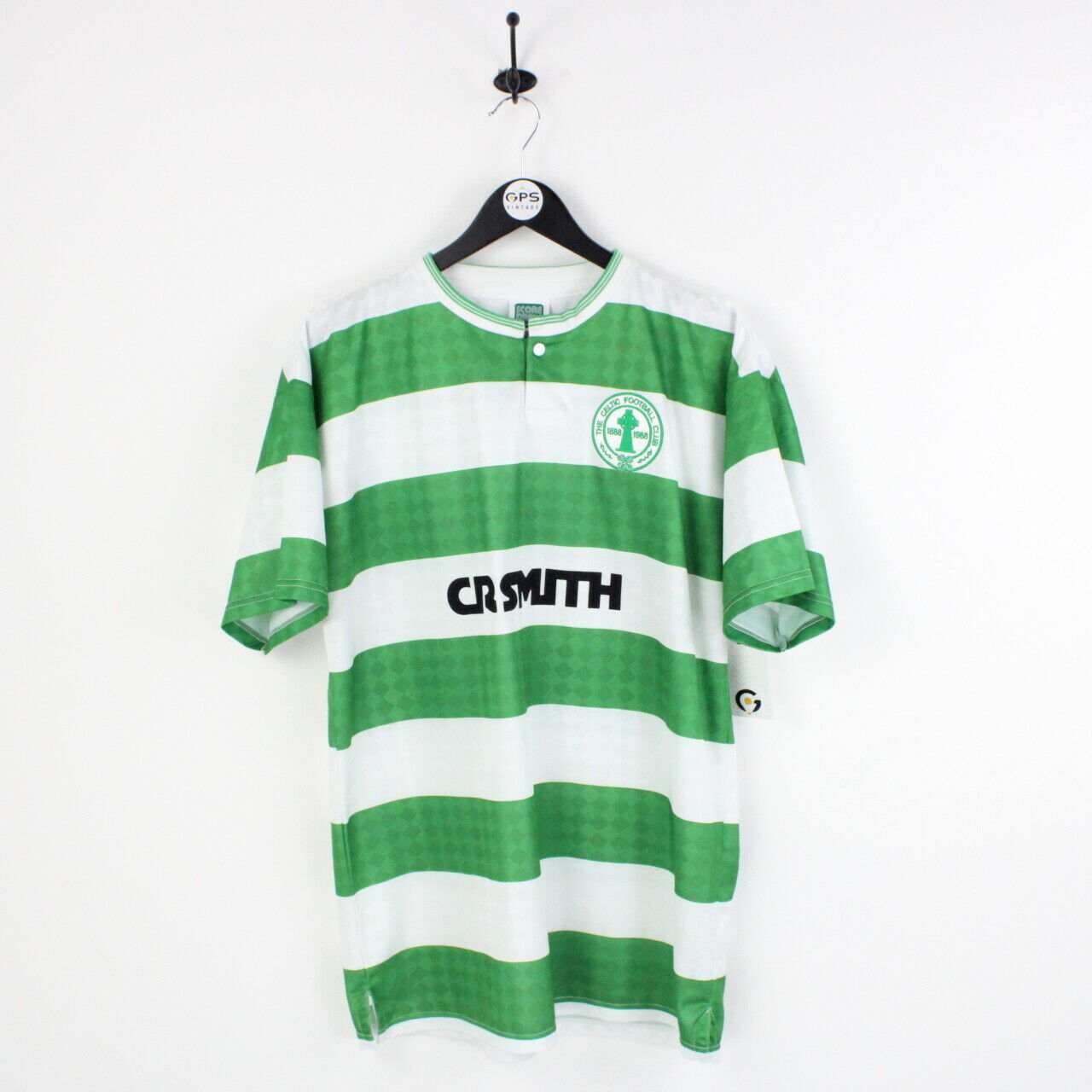 Celtic FC Official Gift Mens 1988 Centenary Home Retro Shirt Green Small :  : Fashion