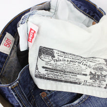 Load image into Gallery viewer, Womens LEVIS 501 Jeans Mid Blue | W29 L28