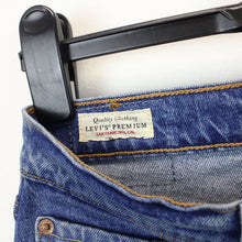 Load image into Gallery viewer, Womens LEVIS 501 Big E Jeans Mid Blue | W29 L28