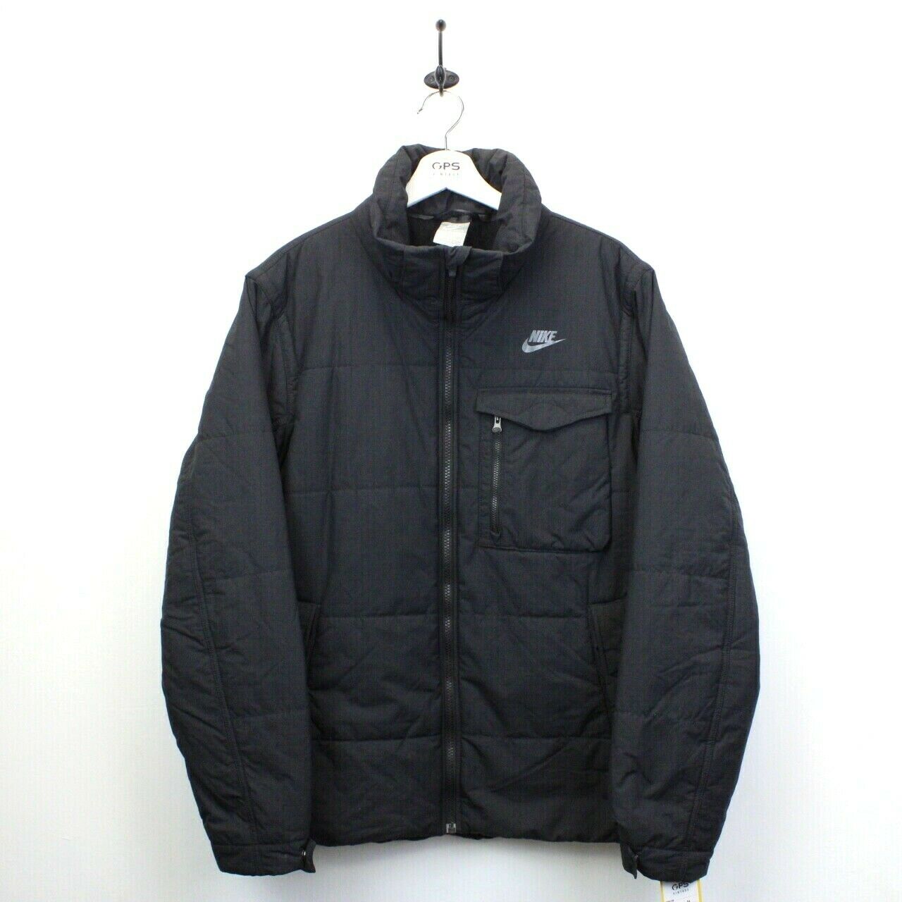 NIKE 00s Bomber Jacket Black | Medium – GPS Vintage