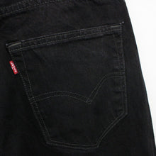 Load image into Gallery viewer, Womens LEVIS 501 Jeans Black | W38 L26