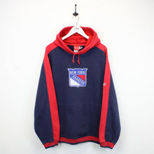 Load image into Gallery viewer, NHL REEBOK New York RANGERS Hoodie Navy Blue | XL