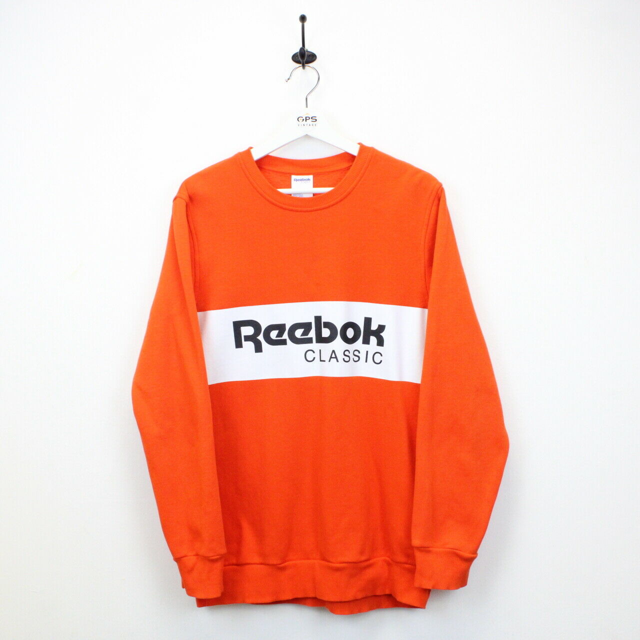 Reebok classic sweatshirt orange Clearance