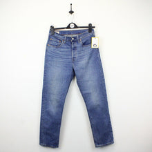 Load image into Gallery viewer, Womens LEVIS 501 Big E Jeans Mid Blue | W29 L28