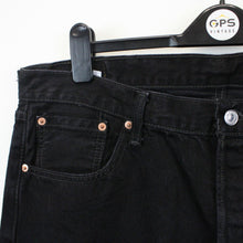 Load image into Gallery viewer, Womens LEVIS 501 Jeans Black | W38 L26