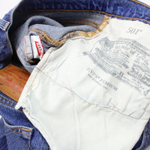 Load image into Gallery viewer, Womens LEVIS 501 Big E Jeans Mid Blue | W29 L28