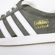 Load image into Gallery viewer, Womens ADIDAS Gazelle Trainers Grey | UK 5