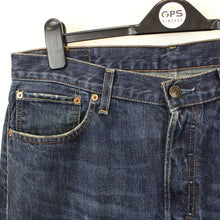 Load image into Gallery viewer, LEVIS 501 Jeans Dark Blue | W38 L30