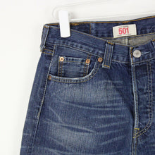 Load image into Gallery viewer, Womens LEVIS 501 Jeans Mid Blue | W29 L28
