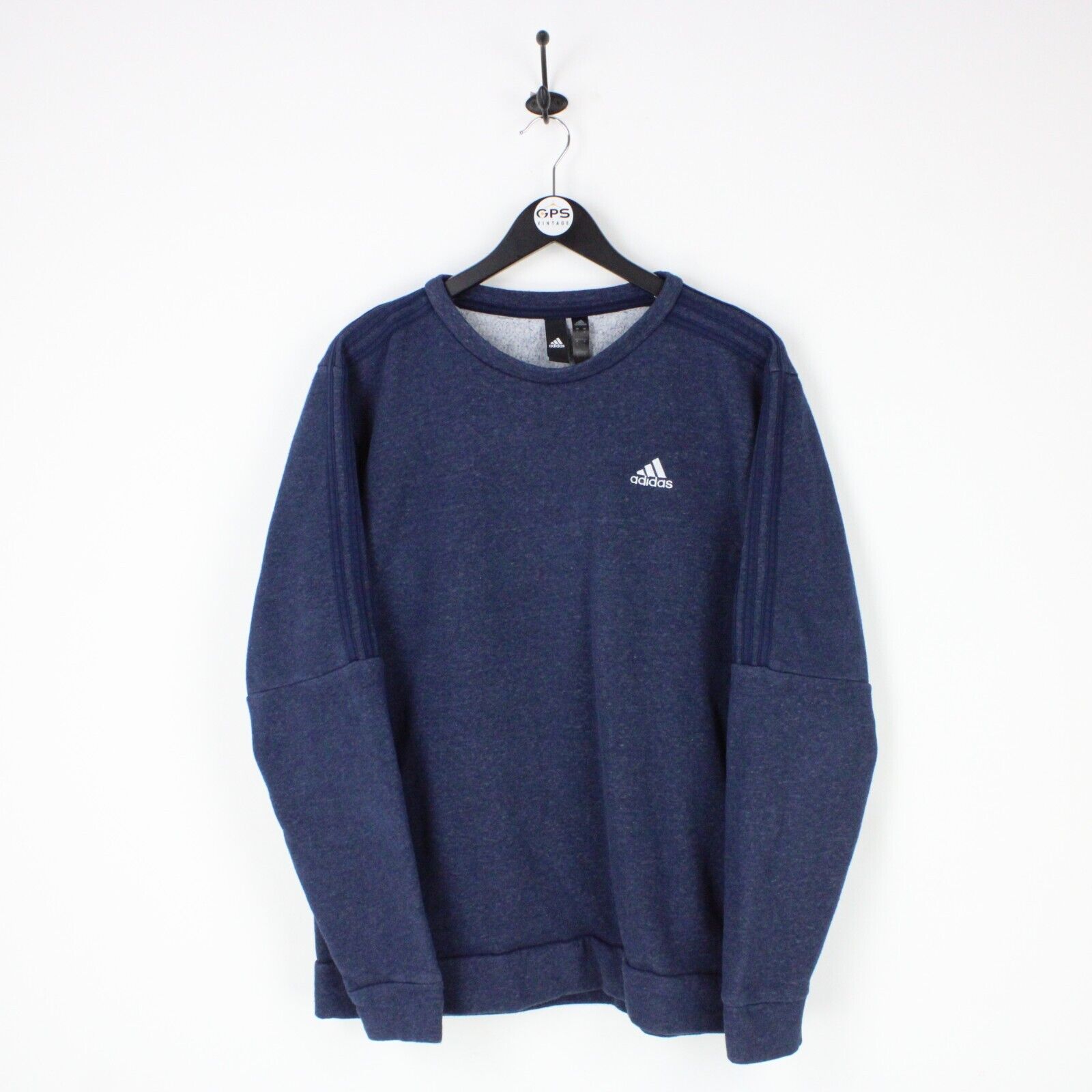 Adidas navy jumper Clearance