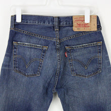 Load image into Gallery viewer, Womens LEVIS 501 Jeans Mid Blue | W29 L28