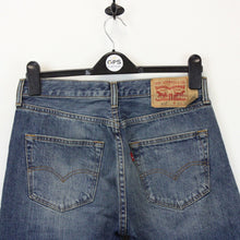 Load image into Gallery viewer, Womens LEVIS 501 Jeans Mid Blue | W30 L25