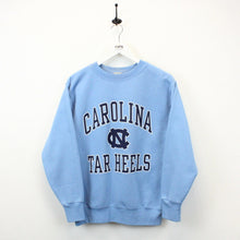 Load image into Gallery viewer, NCAA 90s North Carolina TAR HEELS Sweatshirt Blue | Small