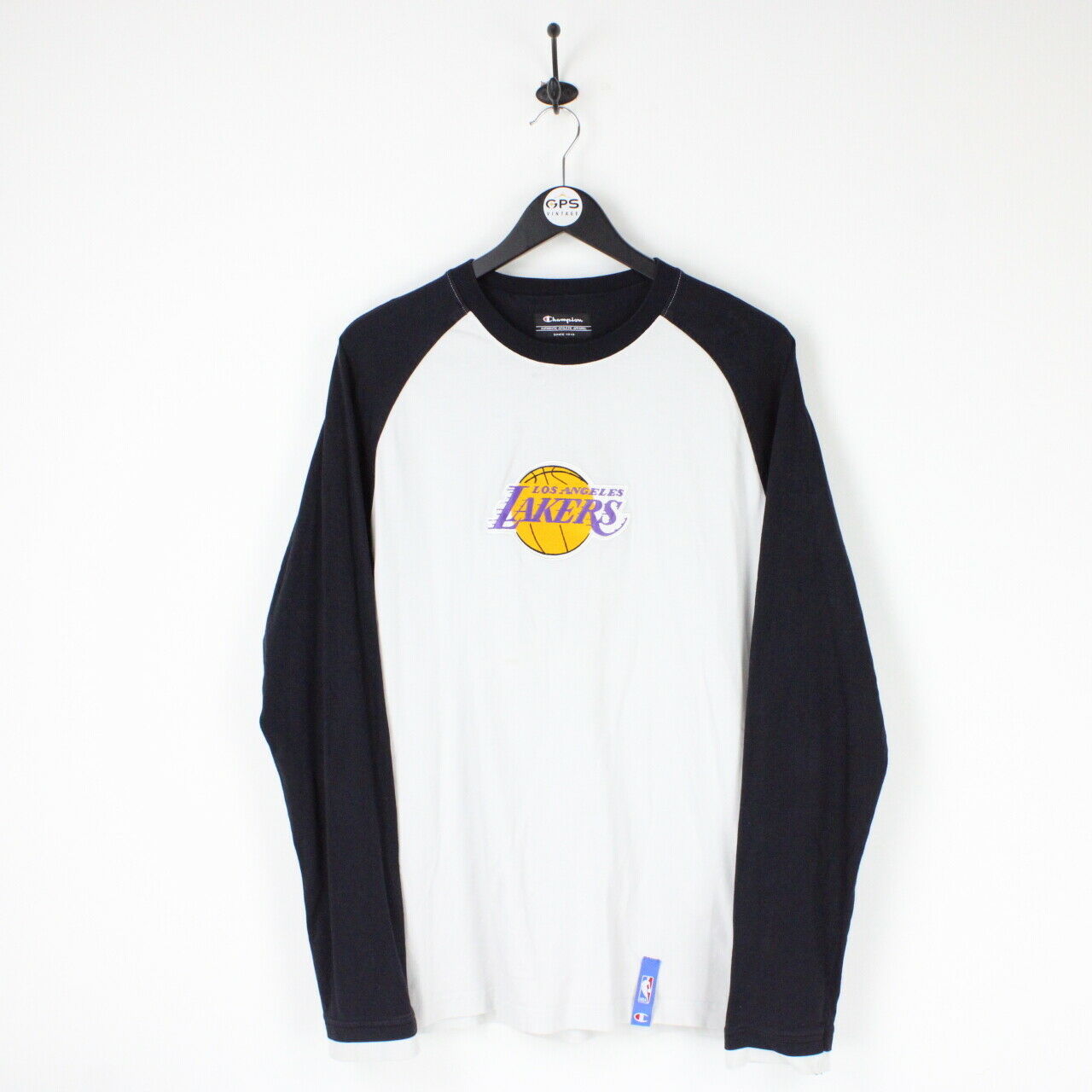 lakers white long sleeve