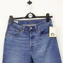 Load image into Gallery viewer, Womens LEVIS 501 Big E Jeans Mid Blue | W29 L28