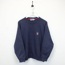 Load image into Gallery viewer, FILA 00s Sweatshirt Navy Blue | Small