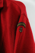 Load image into Gallery viewer, PAUL & SHARK 1/4 Zip Knit Sweatshirt Red | Large