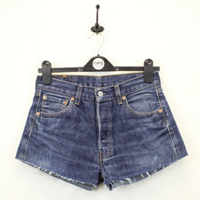Load image into Gallery viewer, Womens LEVIS 501 Shorts Dark Blue | W28