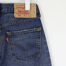 Load image into Gallery viewer, Womens LEVIS 501 Jeans Mid Blue | W29 L28