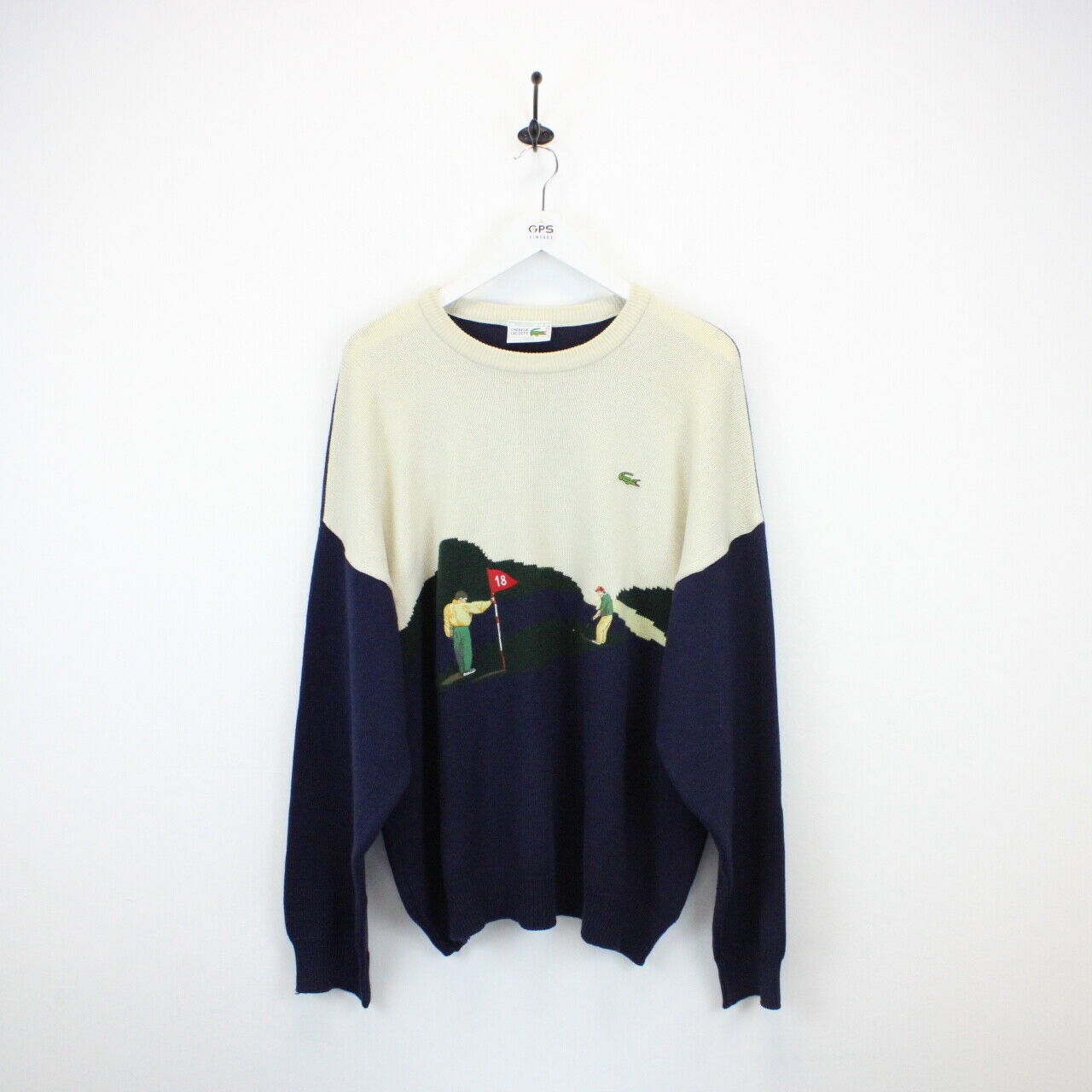 Vintage lacoste deals sweatshirt