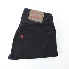 Load image into Gallery viewer, Womens LEVIS 501 Jeans Black | W30 L28