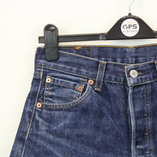 Load image into Gallery viewer, Womens LEVIS 501 Shorts Dark Blue | W28