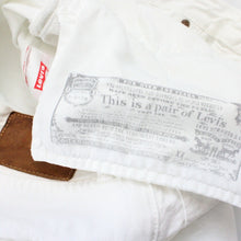 Load image into Gallery viewer, LEVIS 511 Jeans White | W34 L32