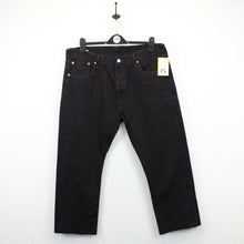 Load image into Gallery viewer, Womens LEVIS 501 Jeans Black | W38 L26