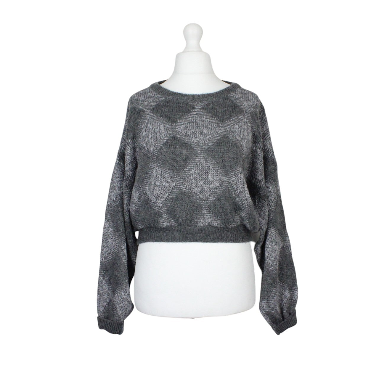 CROP KNIT Reworked Jumper | Medium
