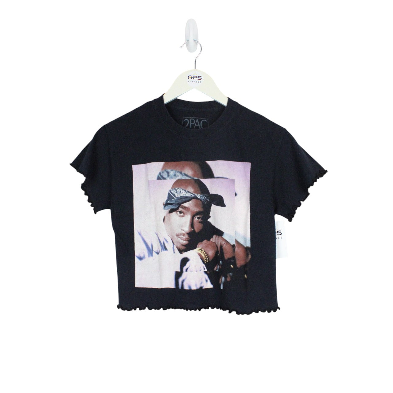 2PAC Reworked Cropped T-Shirt | Small