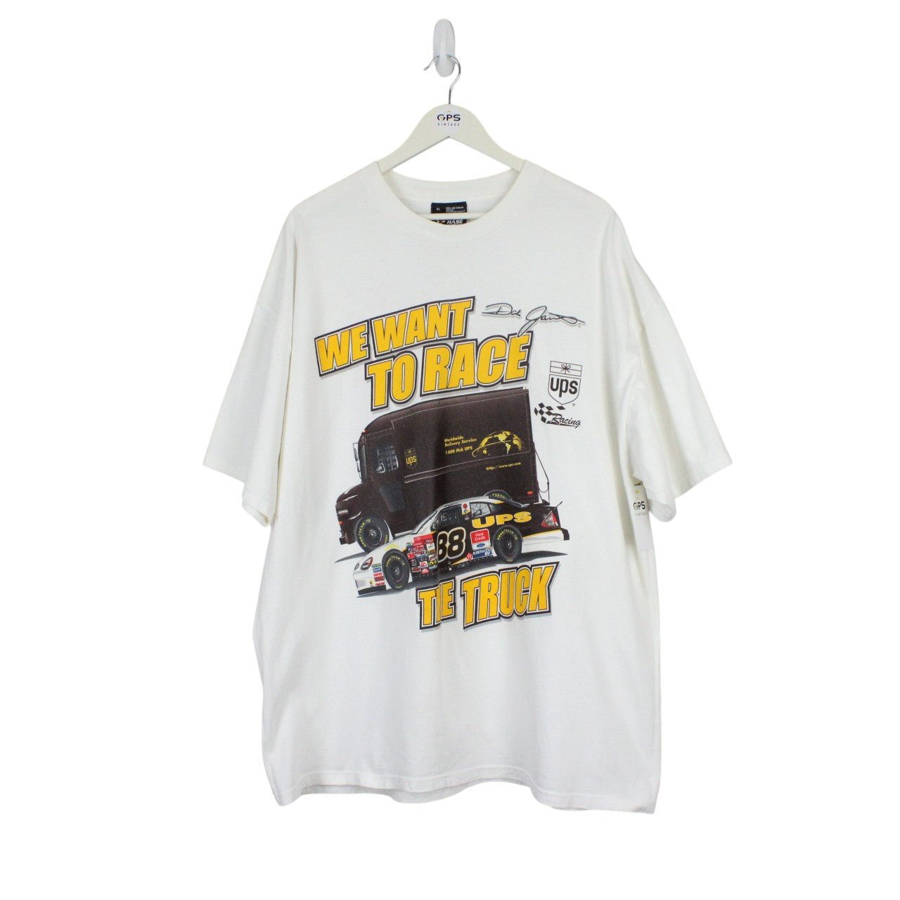 NASCAR Y2K UPS T-Shirt | XL