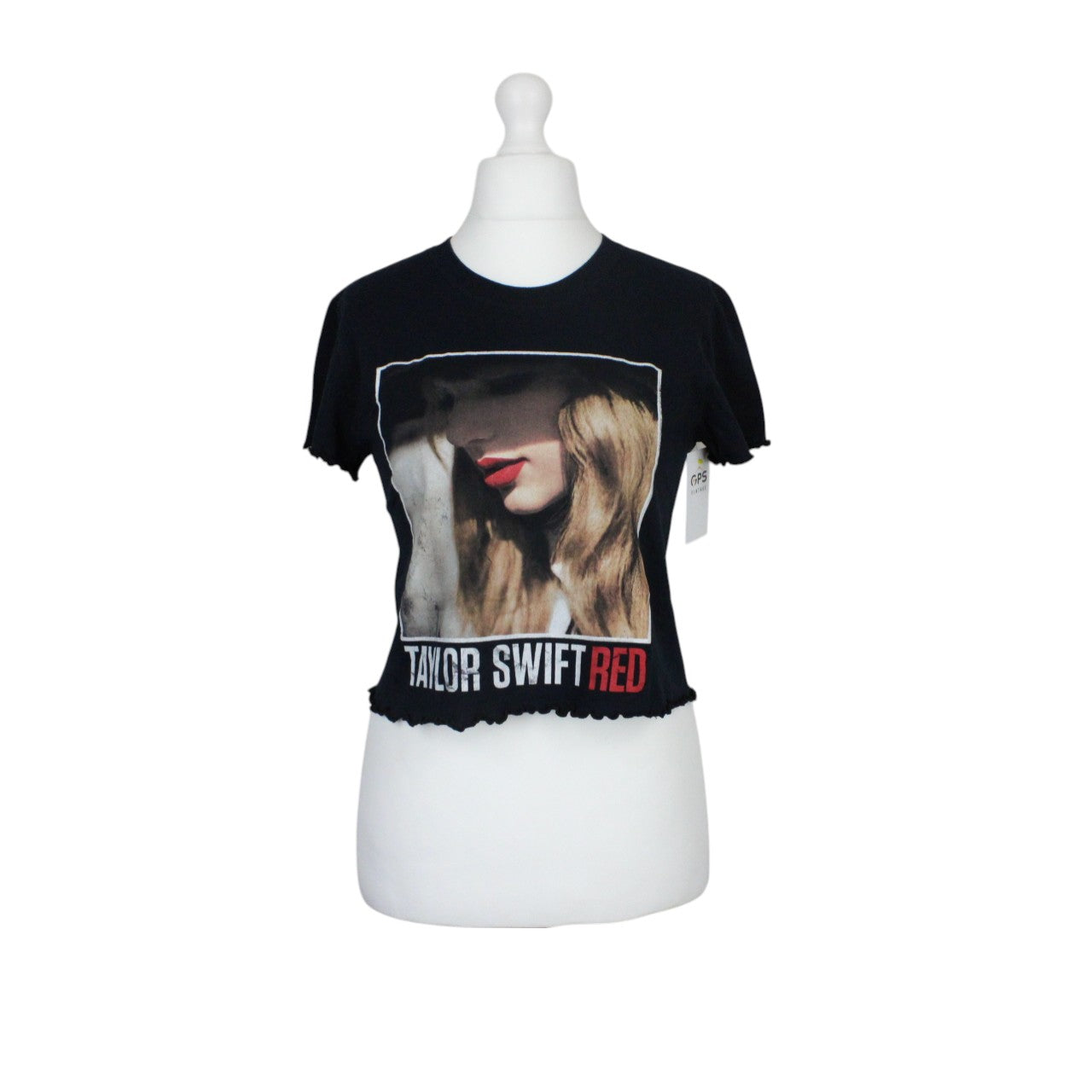 TAYLOR SWIFT Reworked Cropped T-Shirt | Medium