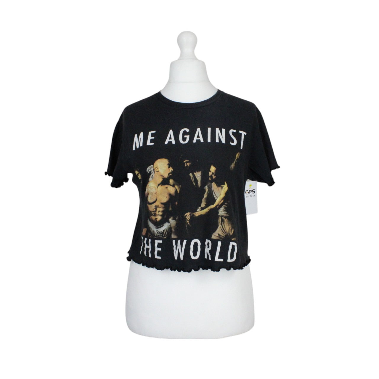 2PAC Reworked Cropped T-Shirt | Medium