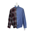DENIM x FLANNEL Reworked Shirt | XL