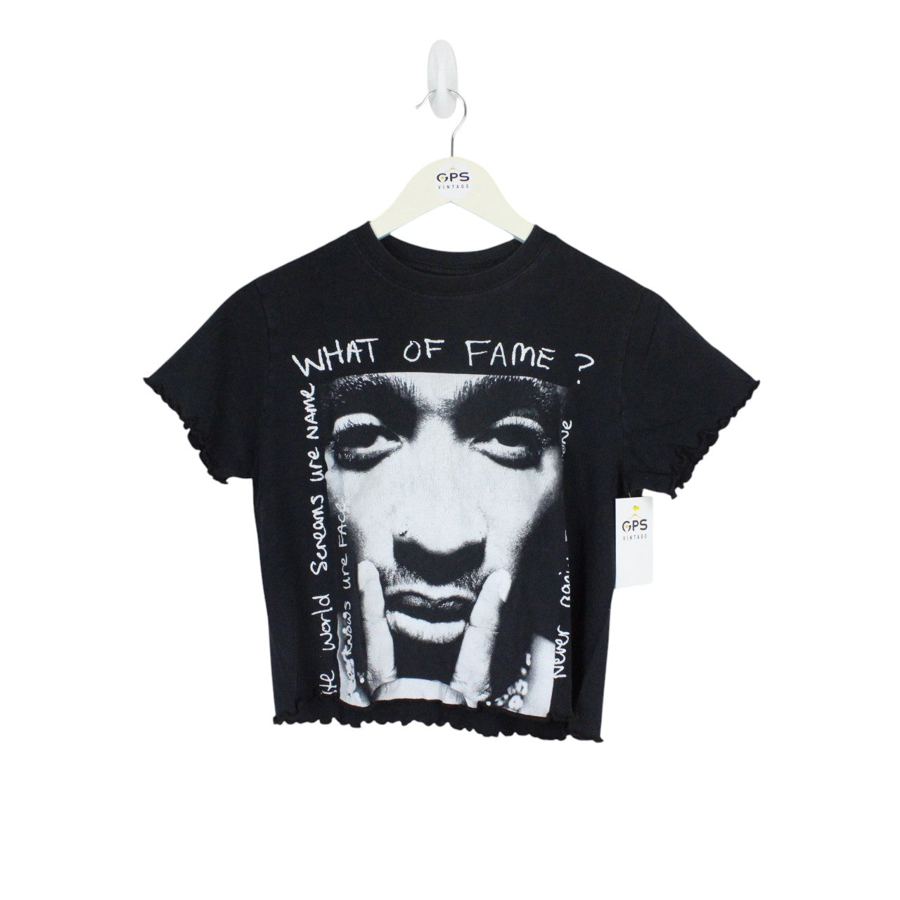 2PAC Reworked Cropped T-Shirt | Medium