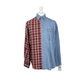 DENIM x FLANNEL Reworked Shirt | Large