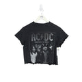AC/DC Reworked Cropped T-Shirt | Small