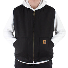 Load image into Gallery viewer, CARHARTT Gilet Jacket Reworked Black
