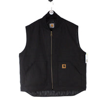 Load image into Gallery viewer, CARHARTT Gilet Jacket Reworked Black
