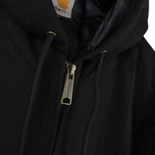 Load image into Gallery viewer, CARHARTT Hooded Jacket Reworked Black
