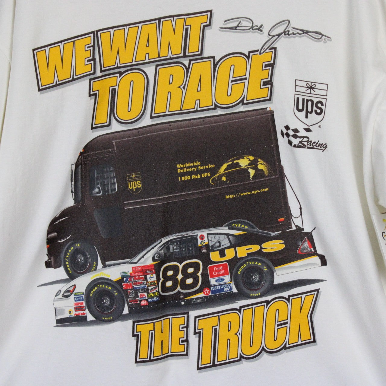 NASCAR Y2K UPS T-Shirt | XL